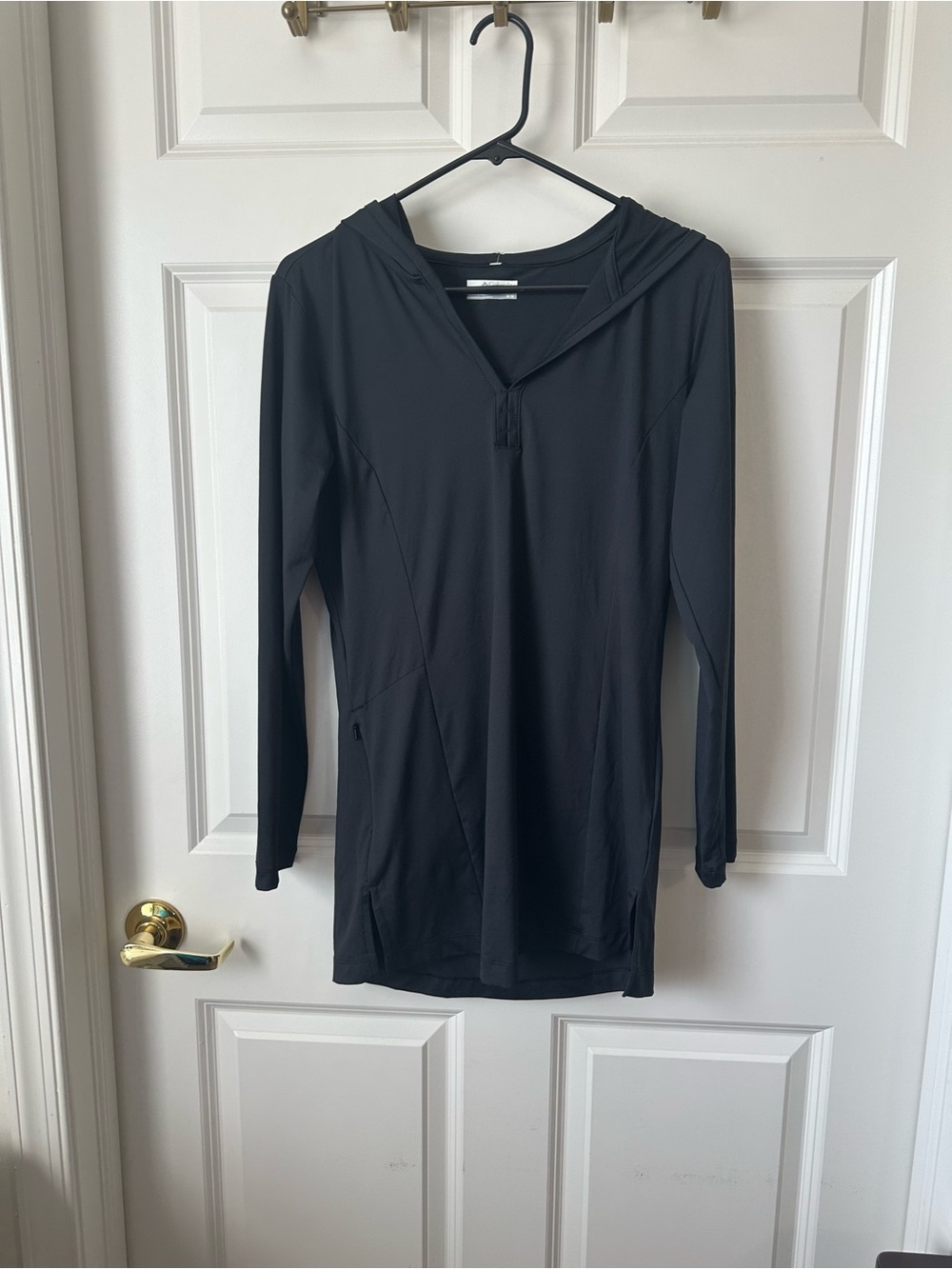 Columbia Women's Chill River Hooded Black Tunic Size M